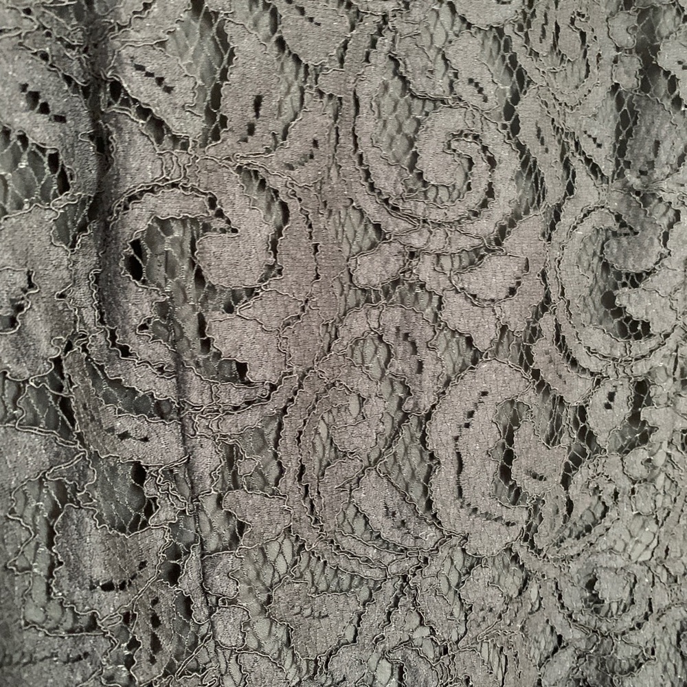 Micheal Kors Black Lace Mini Dress - Picture 3 of 4